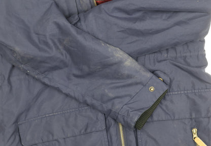 Womens UK Size M Surfanic Blue Parka Coat