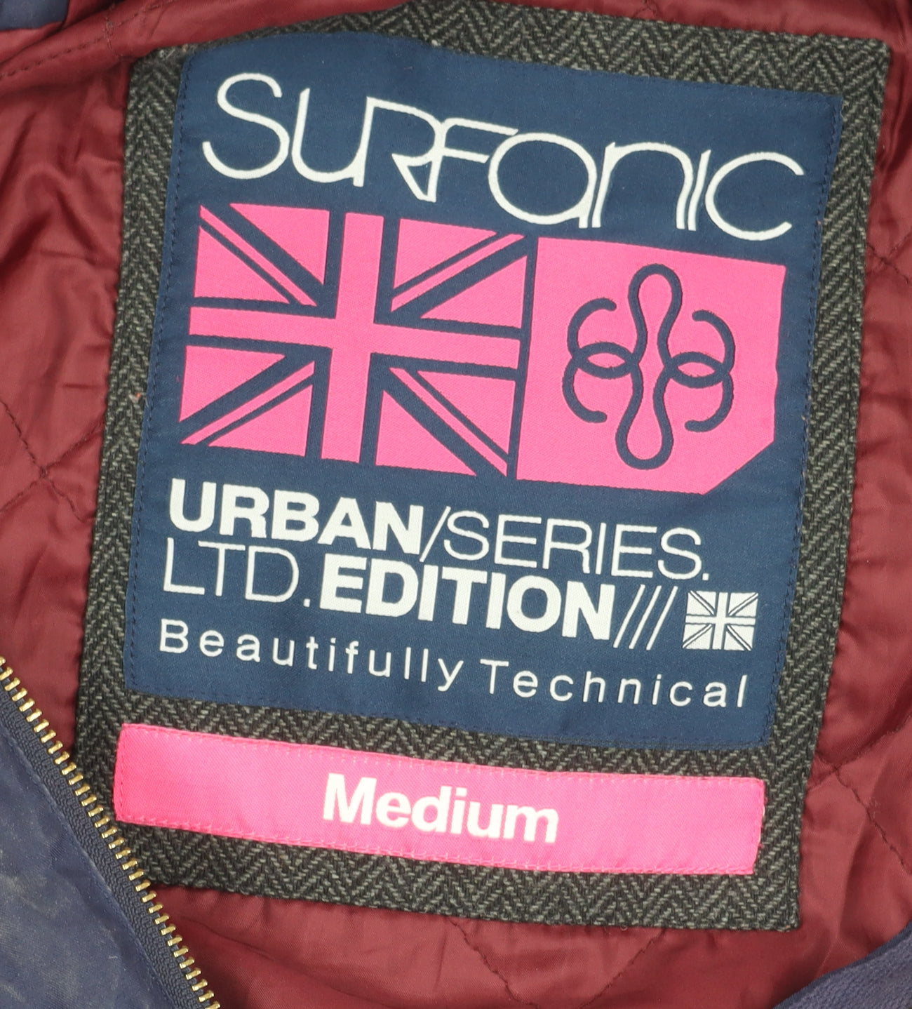 Womens UK Size M Surfanic Blue Parka Coat