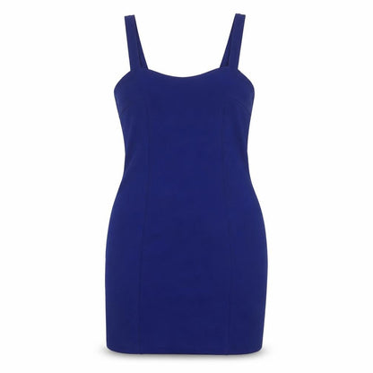 Charlotte Russe Women's Blue Bodycon Mini Dress M