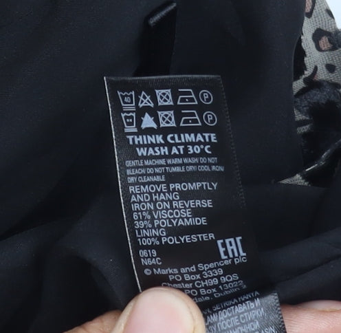 Marks and Spencer Women's Long Animal Print Skirt Size 20