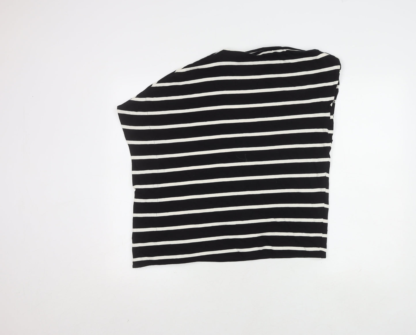 Womens UK Size S Zara Black Basic Blouse