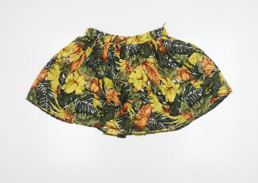 Atelier Goldner Schnitt Women's Multicolour Floral Skirt