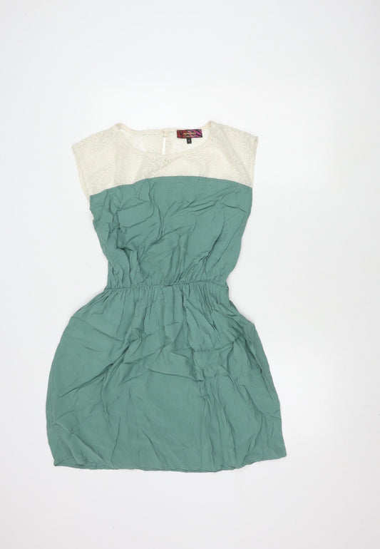 Next Runway Collection Women's Green Dress Size 14