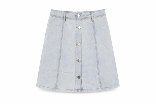 Womens UK Size 12 H&M A-Line Denim Skirt