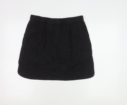 Next Women’s Black Linen Pencil Skirt, Size 10