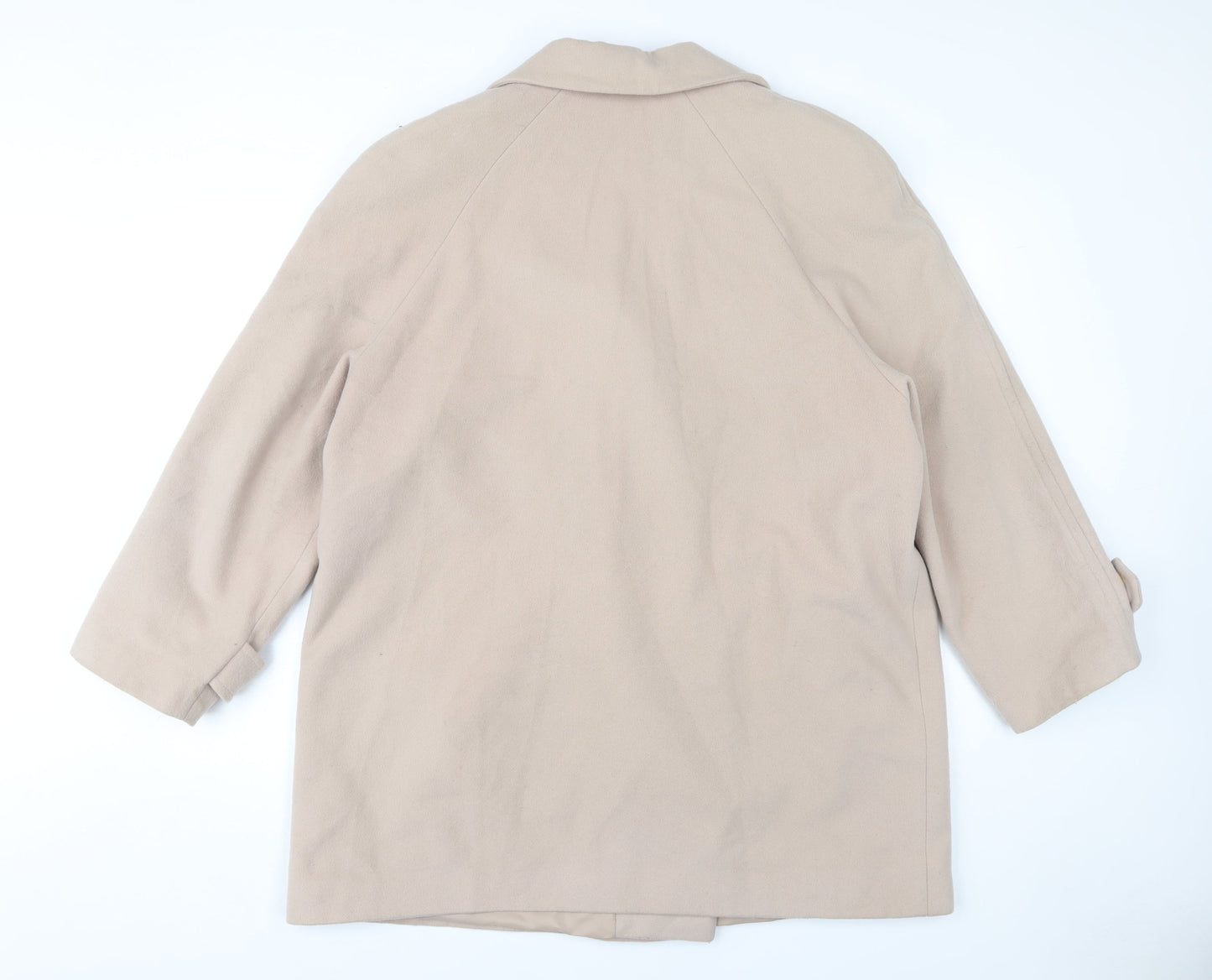 Womens UK Size 18 Selective Beige Pea Coat