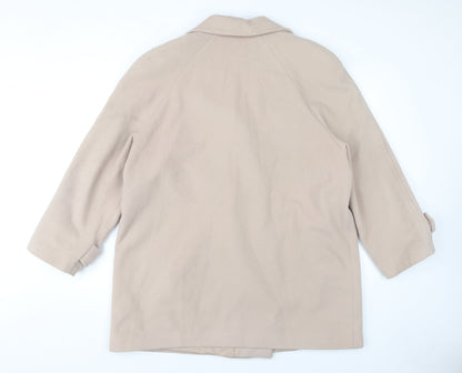 Womens UK Size 18 Selective Beige Pea Coat
