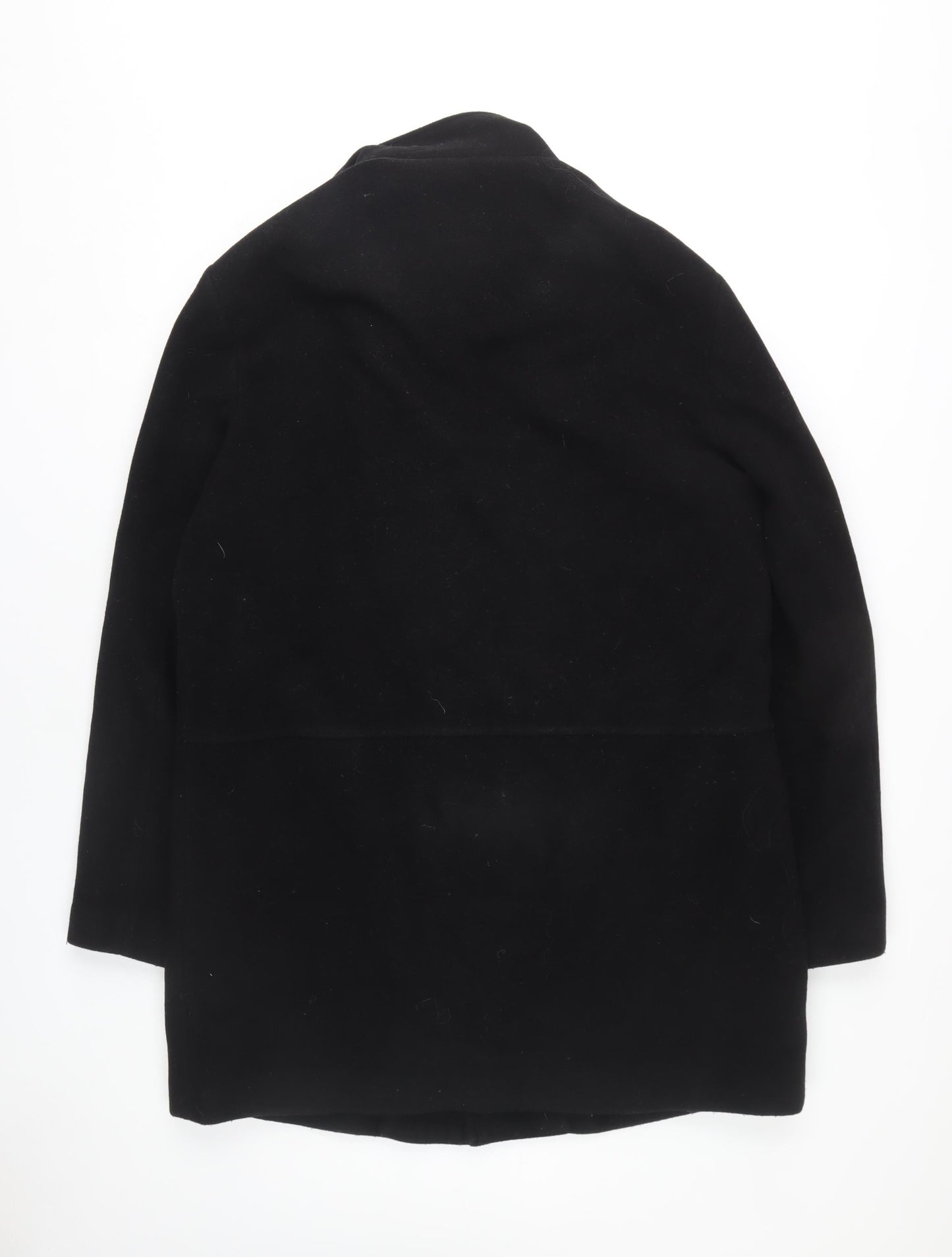 Mens UK Size 40 Calvin Klein Black Overcoat