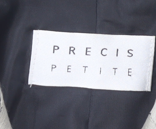 Precis Petite Women's Black Striped Blazer Size 10