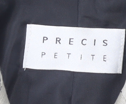 Precis Petite Women's Black Striped Blazer Size 10