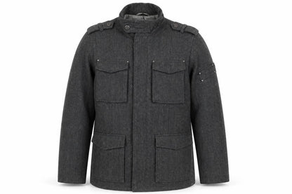 Butler & Webb Men's Grey Military Jacket L