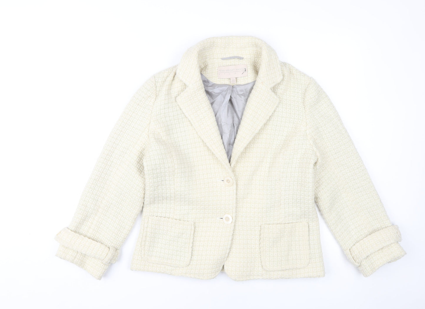 Fenn Wright Manson Women's Ivory Blazer Size 14