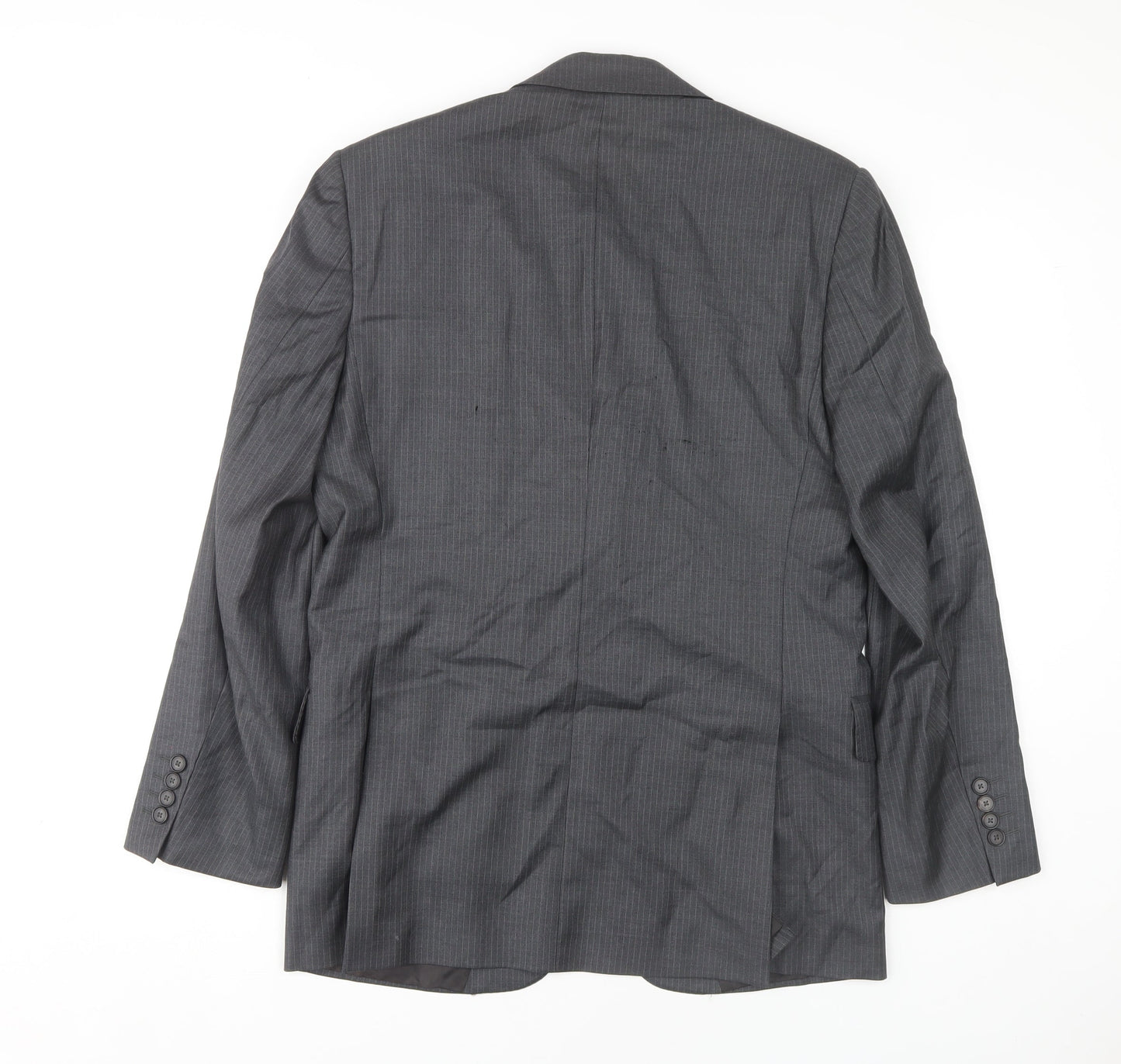Mens UK Size 38 Jaeger Regular Grey Suit Jacket