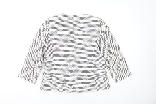 Jaeger Women's Multicoloured Blazer Size 12