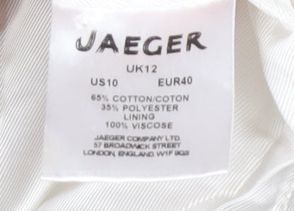 Womens UK Size 12 Jaeger Multicoloured Basic Jacket