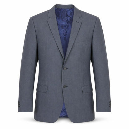 Mens UK Size 40 Ted Baker Regular Blue Suit Jacket