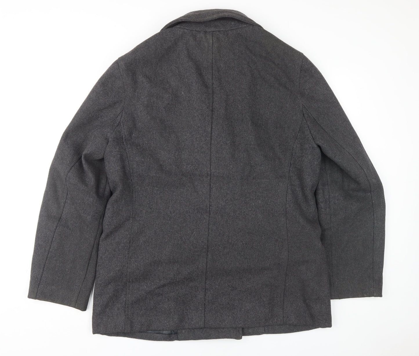Mens UK Size L Gap Grey Pea Coat