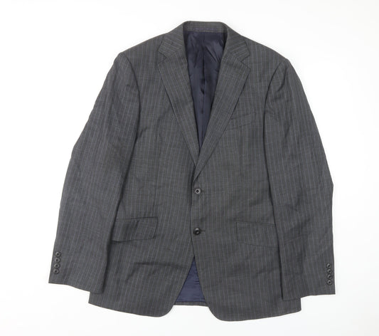 Mens UK Size 40 Marks and Spencer Regular Grey Suit Jacket