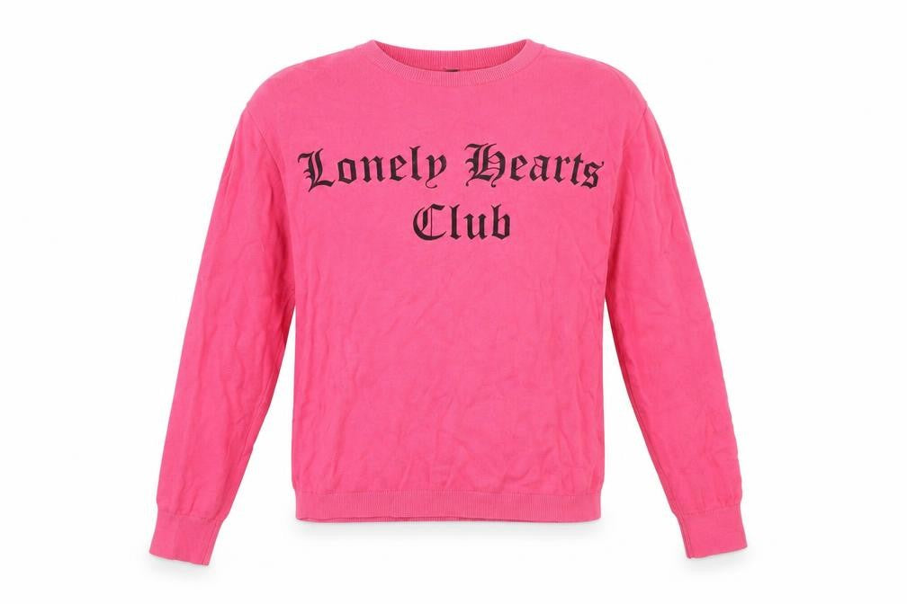 Womens UK Size 12 H&M Pink Pullover Jumper