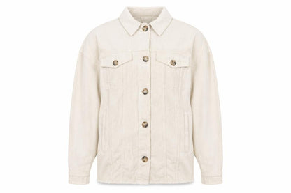 Unisex Adults UK Size S Stradivarius Beige Basic Jacket