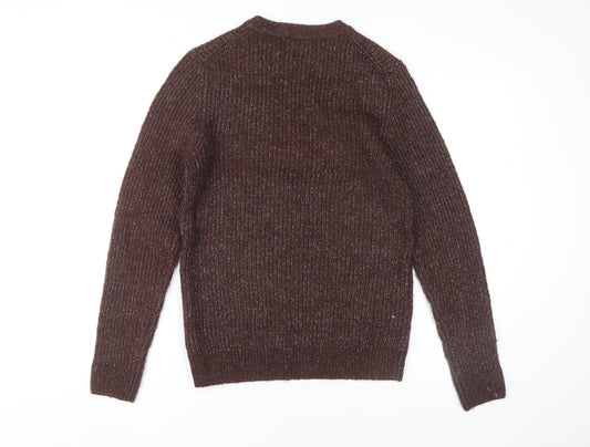 Next Men's Brown Pullover Jumper Size S