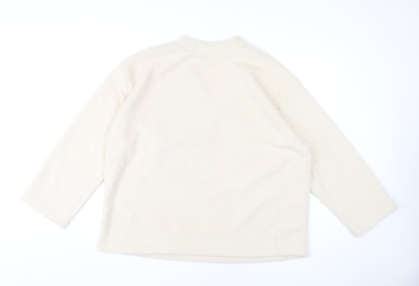 Womens UK Size L Marks and Spencer Beige Pullover Jumper