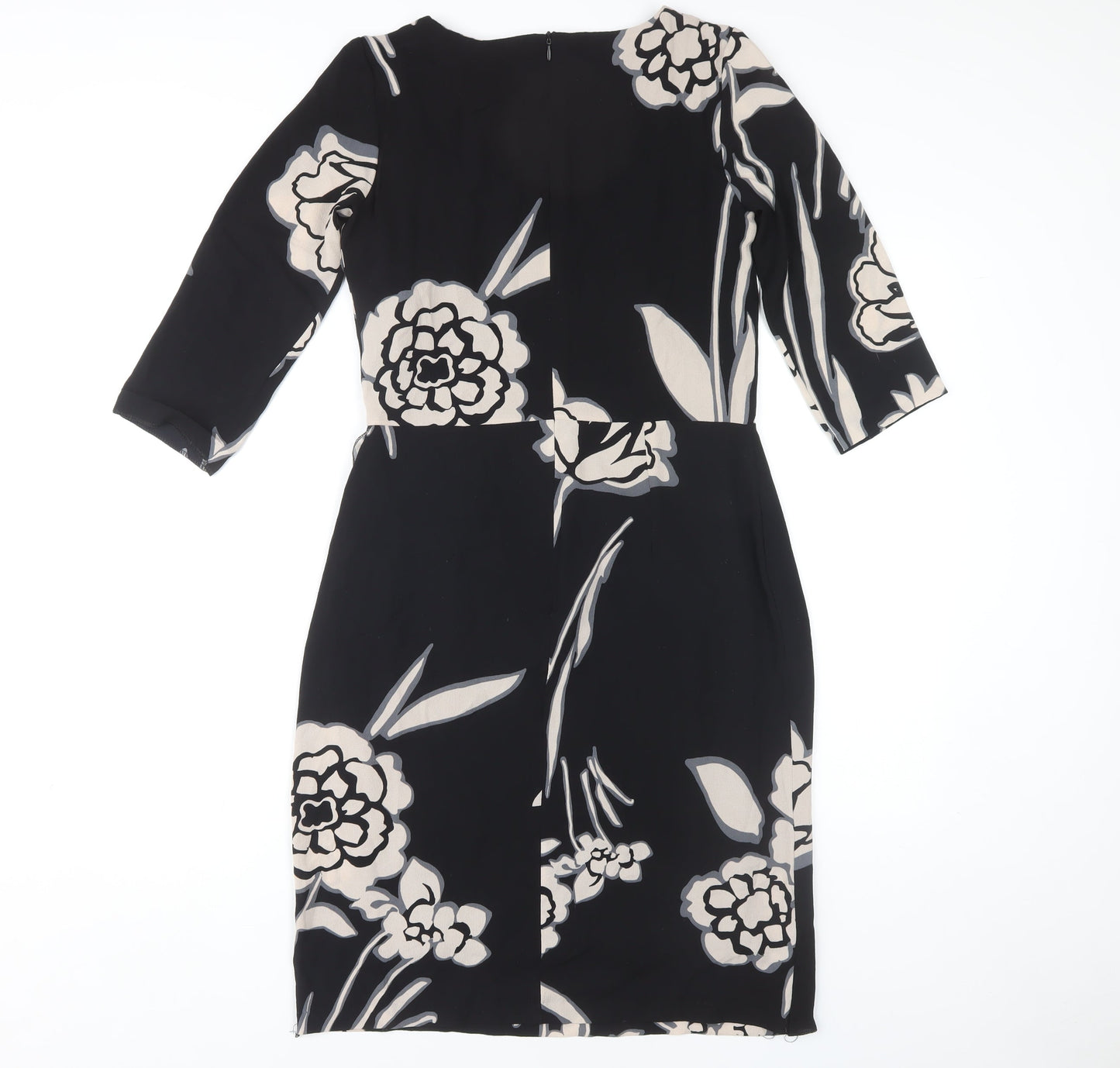 Creasur Women's Black Bodycon Dress Size 10