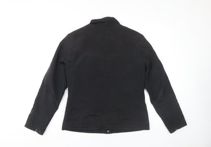 Womens UK Size 12 NEXT Black Basic Jacket