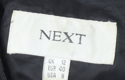 Womens UK Size 12 NEXT Black Basic Jacket