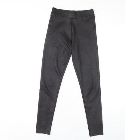 New Look Women's Black Ankle Leggings UK 6