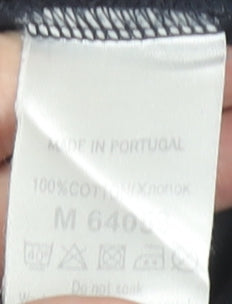 Next Men's Black Long Sleeve Graphic T-Shirt M