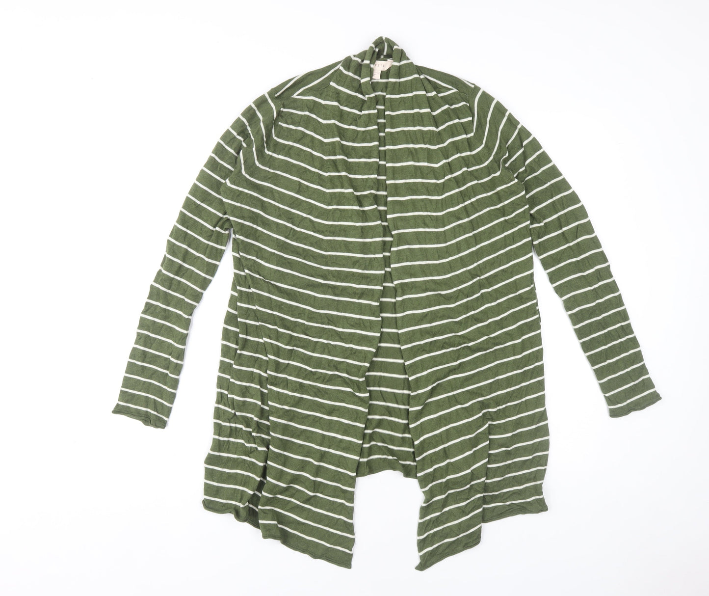 Womens UK Size 10 Mauvette Green Cardigan