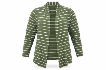 Womens UK Size 10 Mauvette Green Cardigan