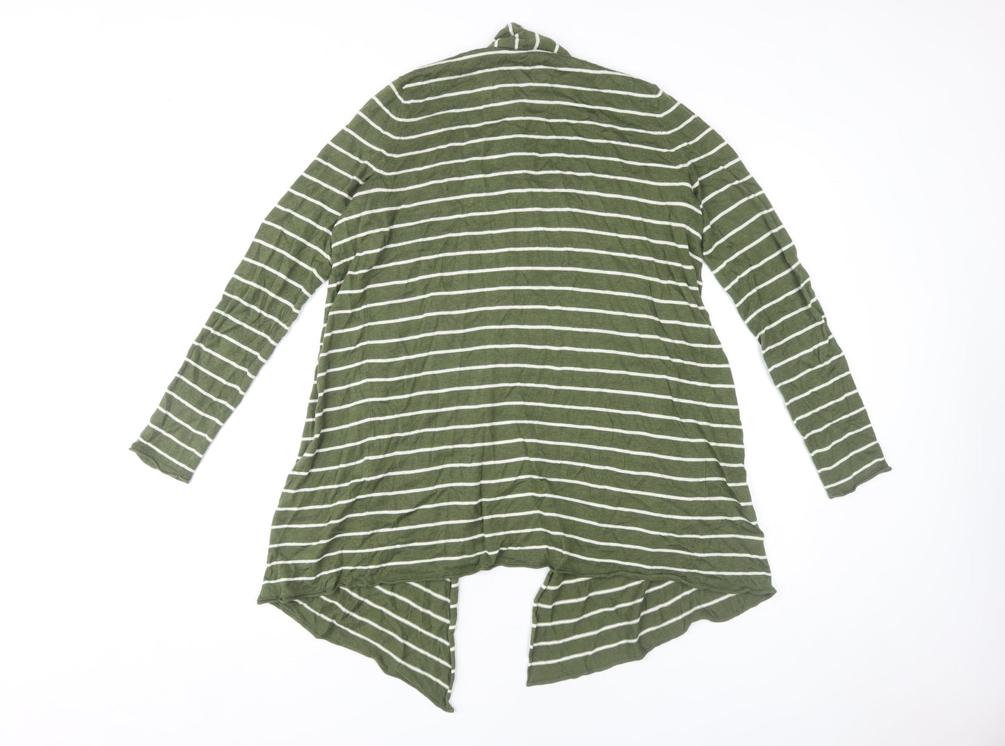 Womens UK Size 10 Mauvette Green Cardigan