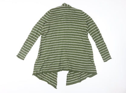 Womens UK Size 10 Mauvette Green Cardigan