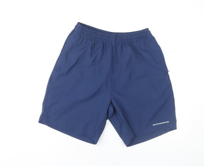 RHINO Men’s Blue Shorts S - Breathable & Quick Dry