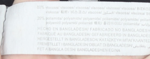 Bershka Women's Black Striped Jersey Mock Neck Top M