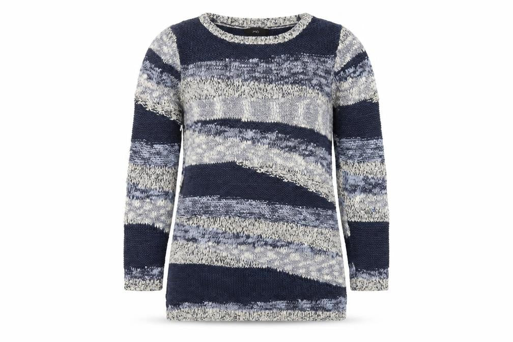 Womens UK Size 8 M&Co Multicoloured Pullover Jumper
