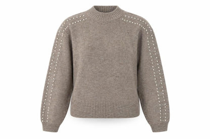 Womens UK Size M Marks and Spencer Brown Pullover Jumper