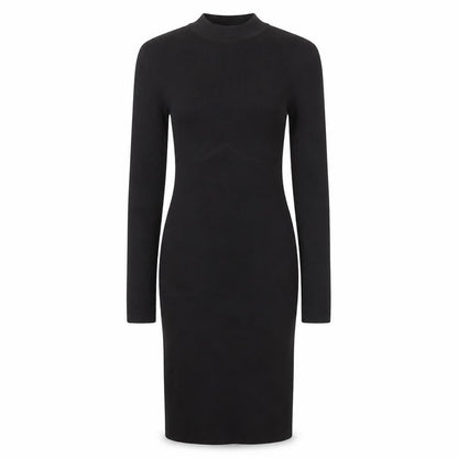 Bershka Women's Black Dress S - Rhinestone Party Wear