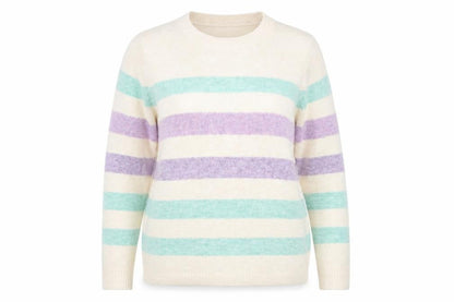 Womens UK Size 12 Bonmarché Multicoloured Pullover Jumper