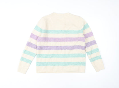 Womens UK Size 12 Bonmarché Multicoloured Pullover Jumper