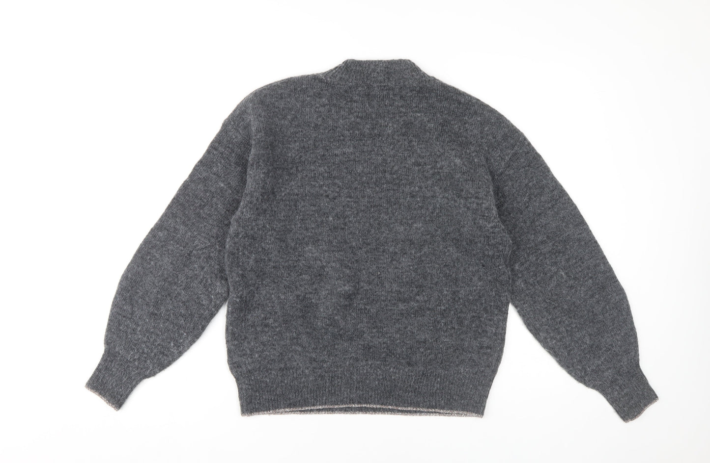 Womens UK Size S Marks and Spencer Grey Pullover Jumper