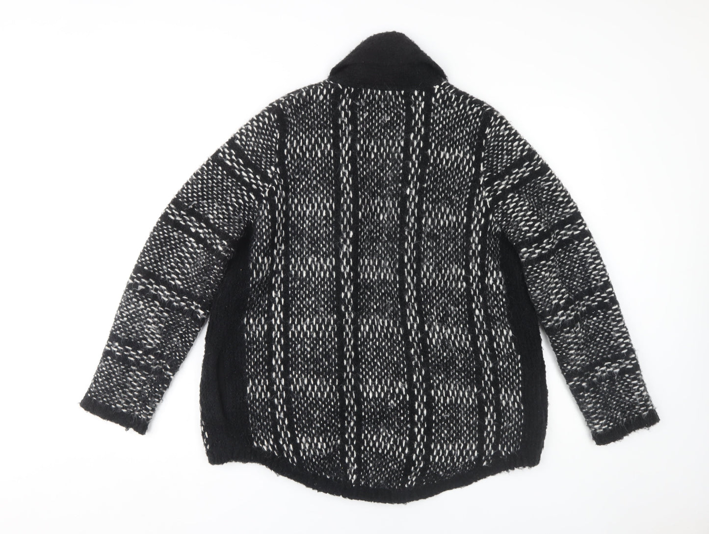 Womens UK Size 14 Marks and Spencer Black Cardigan Jumper