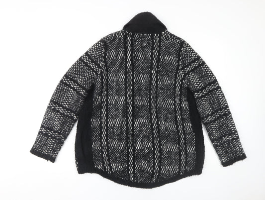 Womens UK Size 14 Marks and Spencer Black Cardigan Jumper