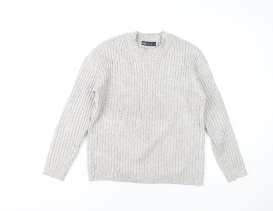 Womens UK Size XS Marks and Spencer Grey Pullover Jumper