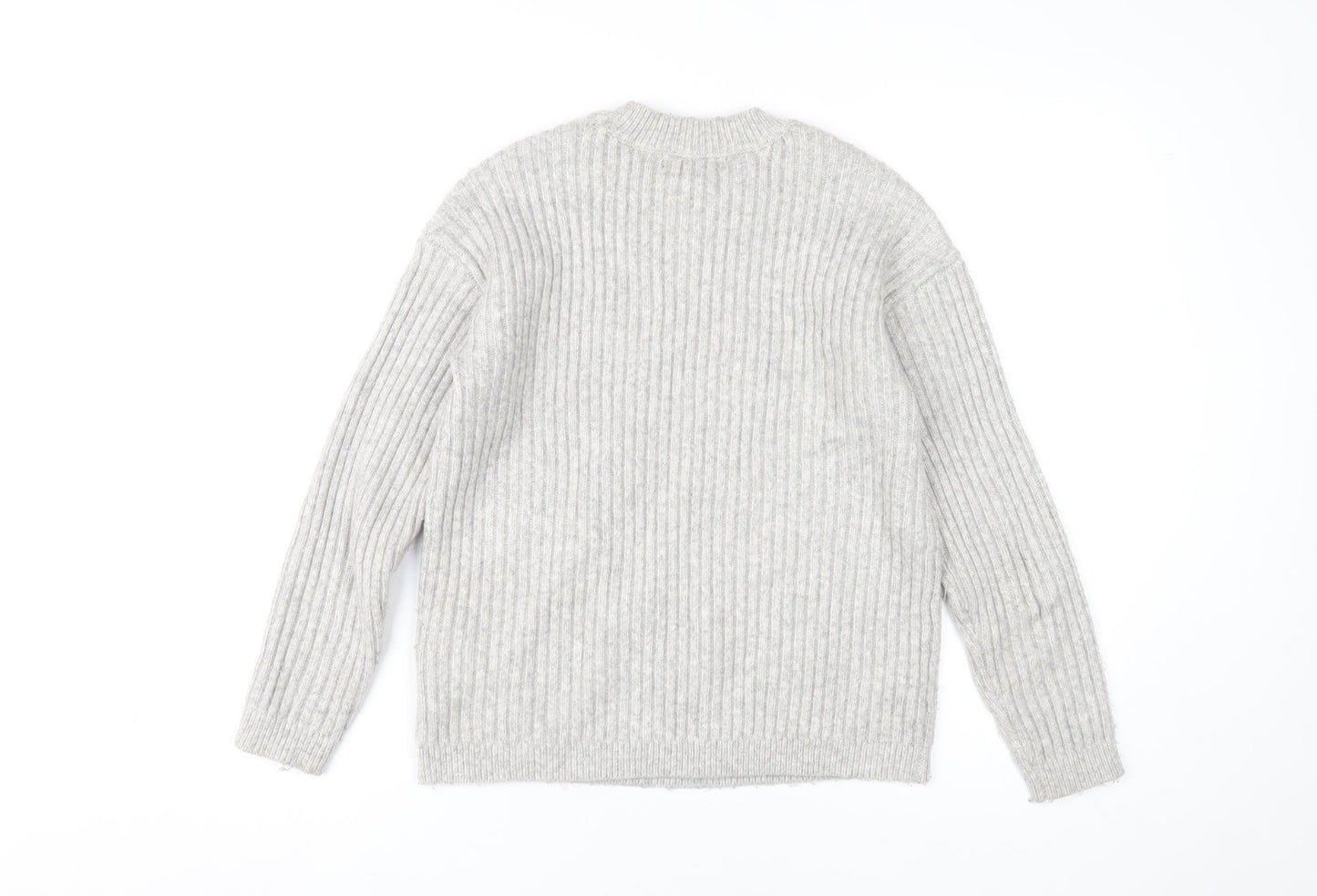 Womens UK Size XS Marks and Spencer Grey Pullover Jumper