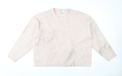 Womens UK Size XL Marks and Spencer Pink Pullover Jumper