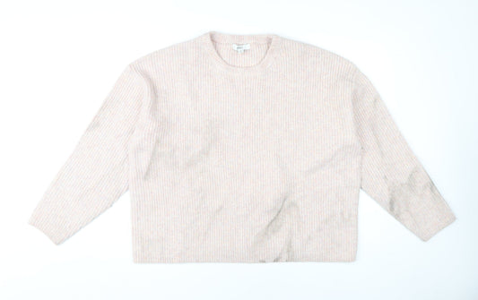 Womens UK Size XL Marks and Spencer Pink Pullover Jumper