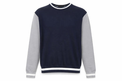 Breakout Men's Blue & Grey XS Pullover Jumper